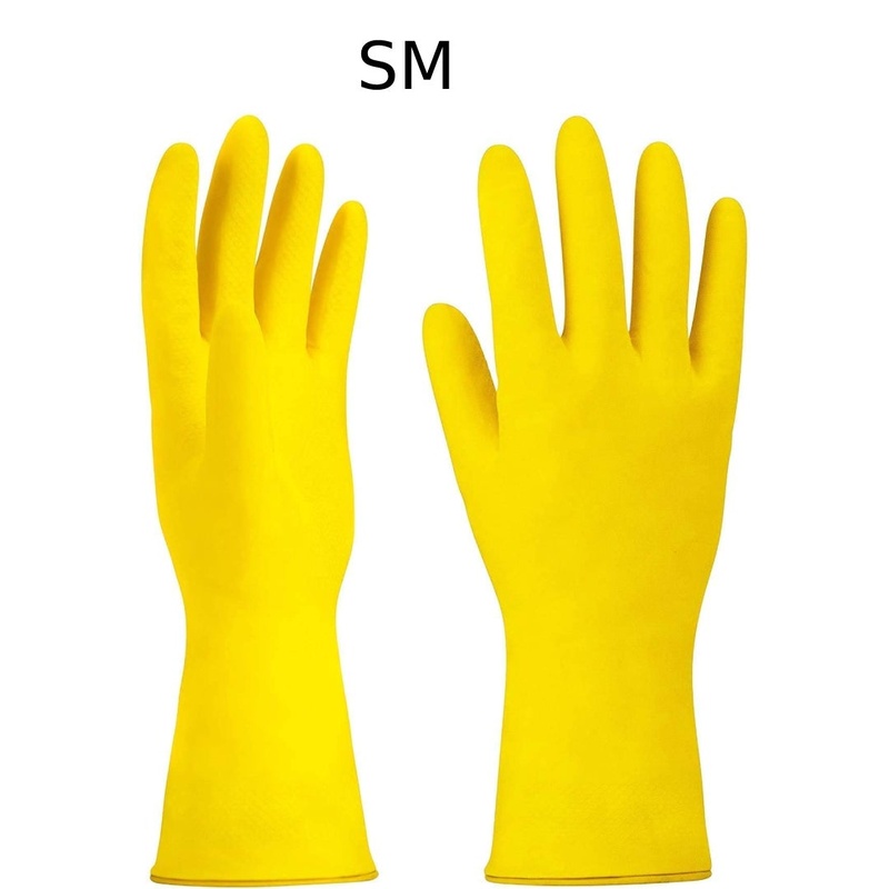 Xtra Latex Gloves Yellow Small 12-pk /12