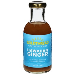 Goldthread Tonics, Plant Based, Hawaiian Ginger 10.5 Fl Oz