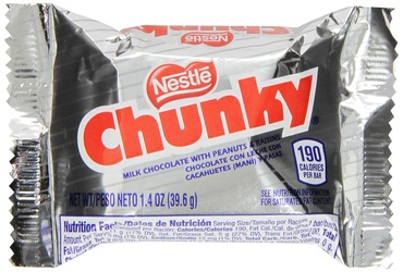 Chunky Bar, Milk Chocolate With Peanuts & Raisins 1.4 Oz