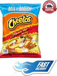 Cheetos Crunchy Cheese Flavored Snacks Flamin Hot 17 3/8 Oz