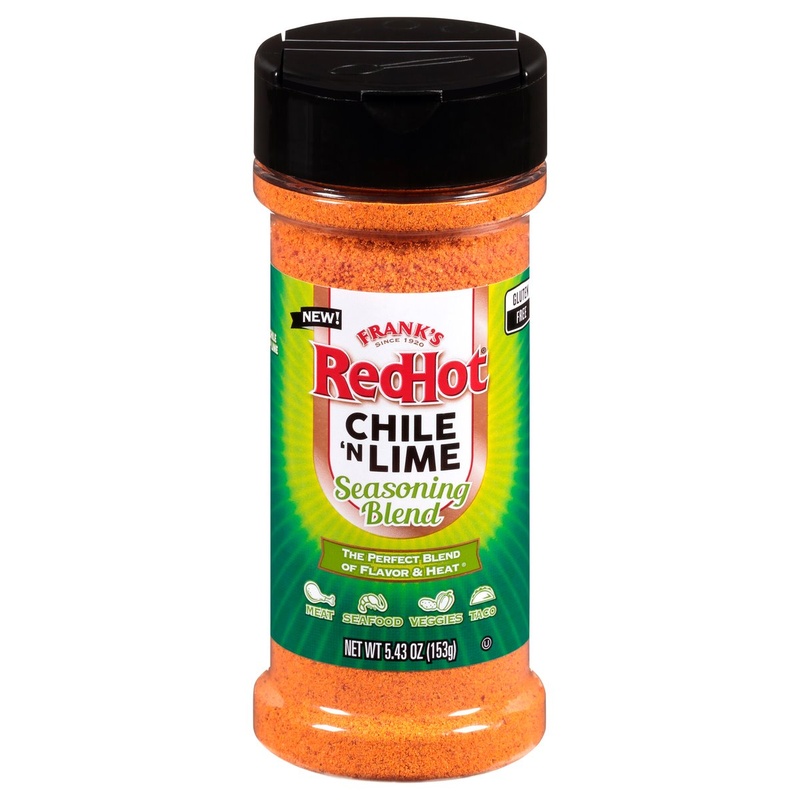 Frank's RedHot Red Hot Gluten Free Chile And Lime Seasoning Blend, 5.43 Oz