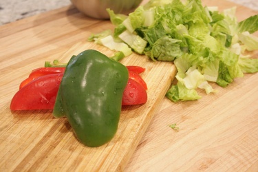 Romaine Bell Peppers