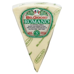 BelGioioso Romano Cheese Wedge, 8 Oz