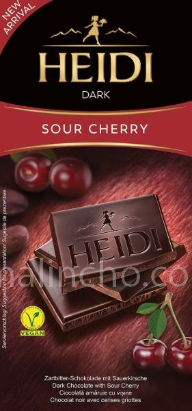 HEIDI Dark Sour Cherry 80g
