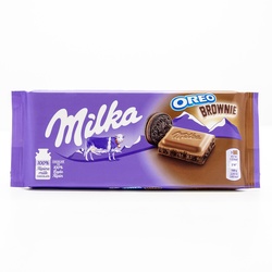 Milka Oreo Brownie Chocolate Bar / 3.5 Oz