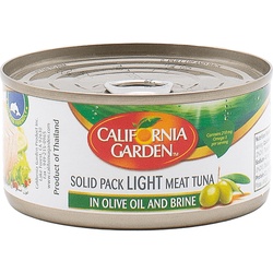 California Garden Tuna Olives Oil 185G