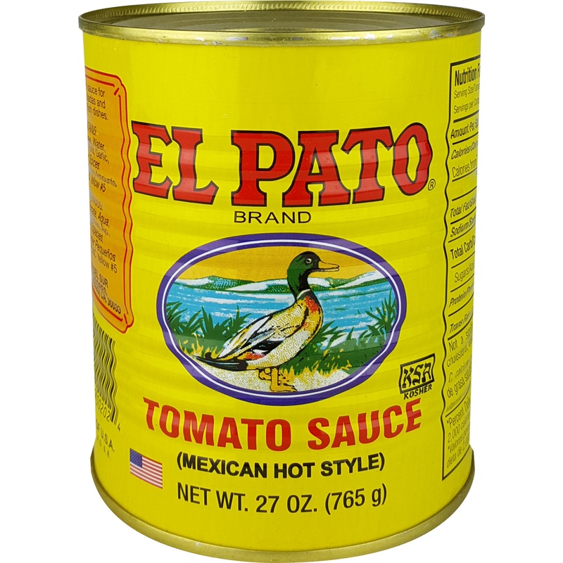El Pato Tomato Sauce, Mexican Hot Style 27 Oz