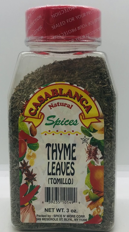 Casablanca Thyme Leaves 3.00 Oz