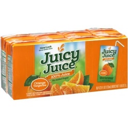 Juicy Juice Orange Tangerine 100% Juice 8 Pk, 33.84 Fl Oz