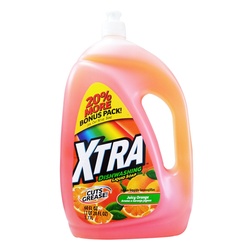Xtra Dish Liquid Juice Orange 60oz