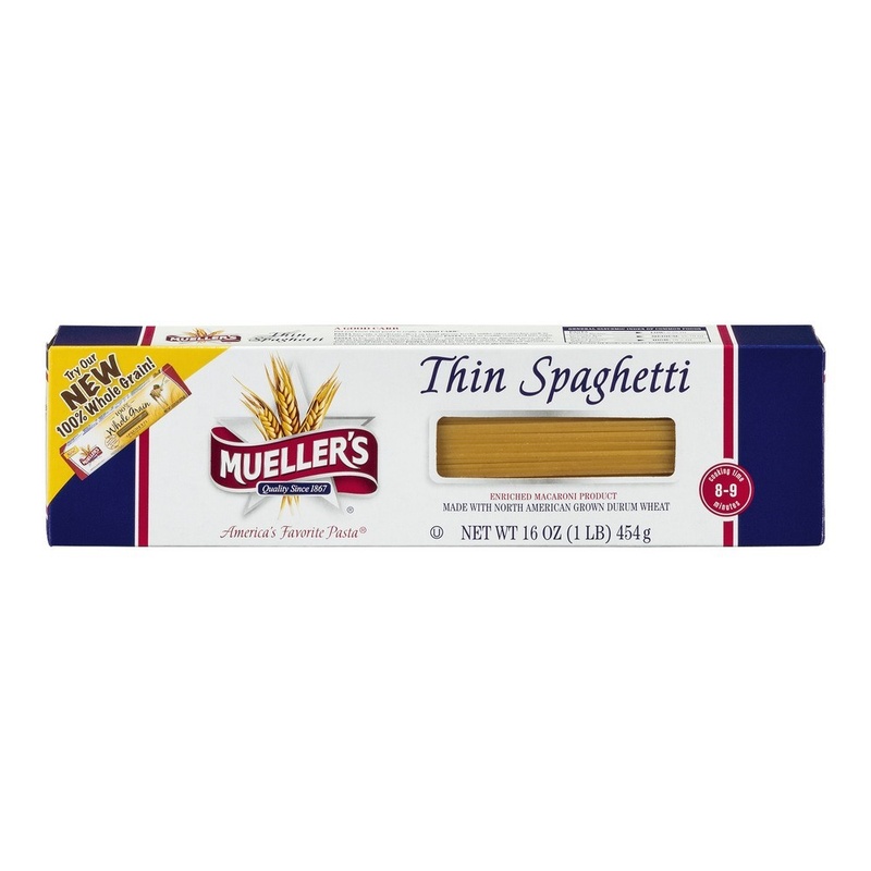 Mueller's Thin Spaghetti Pasta- 16oz