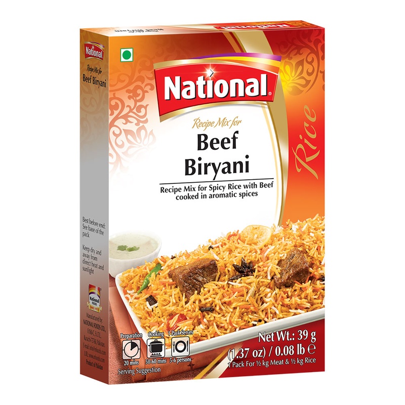 National Beef Biryani, 1.5 Oz