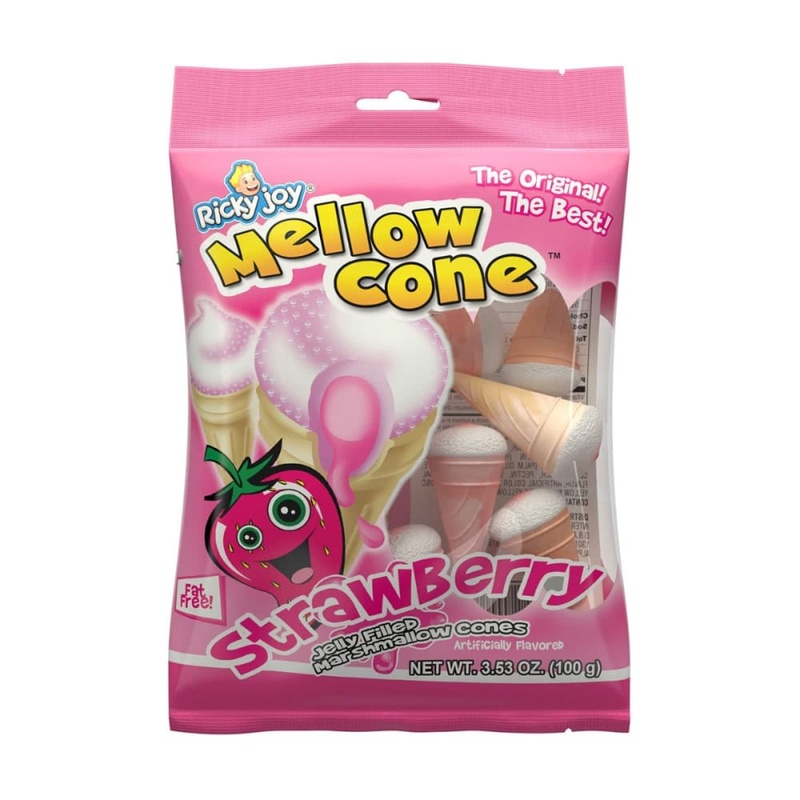 Ricky Joy Mellow Cone Strawberry