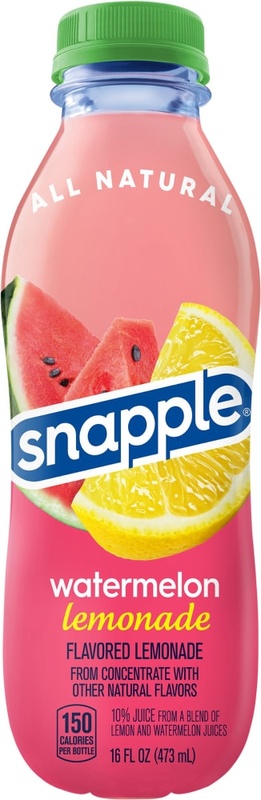 Snapple Watermelon Lemonade - 16 Fl Oz Bottle