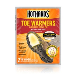 Hot Hands Toe Warmers, With Adhesive