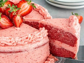 Strawberry Cake 10 Pack
