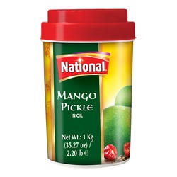 National Pickle Mango 1kg Jar