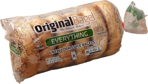 Original Bagel Everything Bagels 6ct