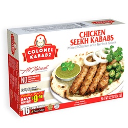 Colonel Kababz Chicken Seekh Kabab 312g