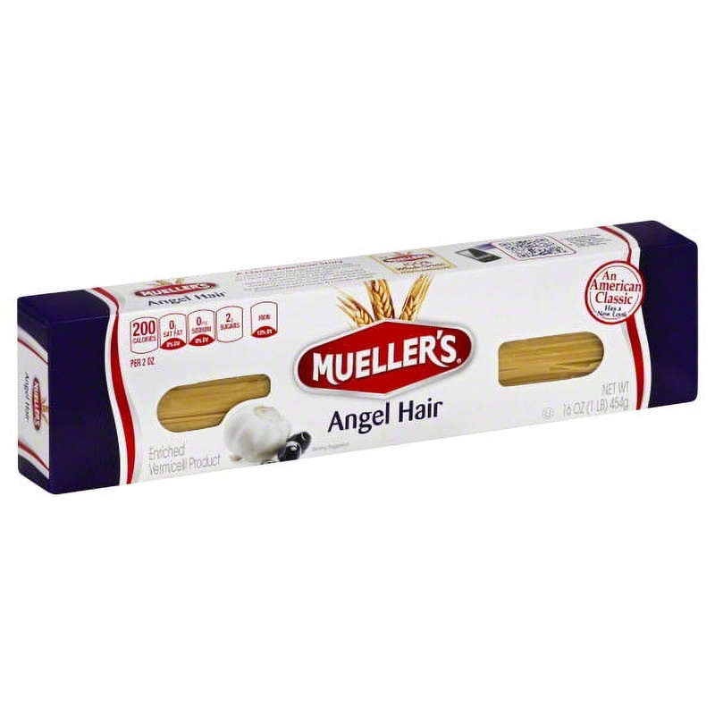 Mueller's S Angel Hair Pasta 16 Oz