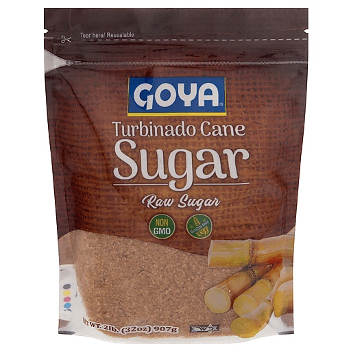 Goya Raw Sugar, Turbinado Cane 32 Oz