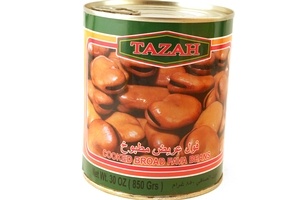 Tazah Cooked Broad Fava Beans - 30oz