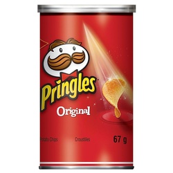 Pringles Potato Crisps Chips, Original, Grab N' Go Snack Pack