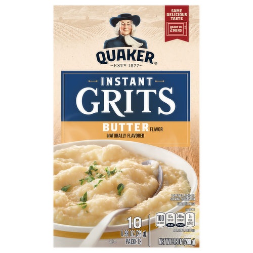 Quaker Instant Grits Butter Flavor