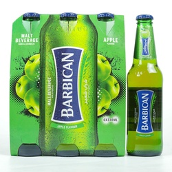 Malt Beverage Barbican Apple Flavor