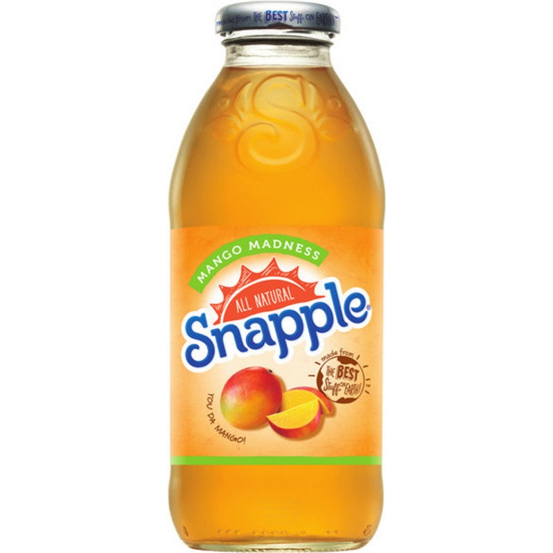 Snapple Mango Madness Juice Drink 32 Fl Oz Bottle