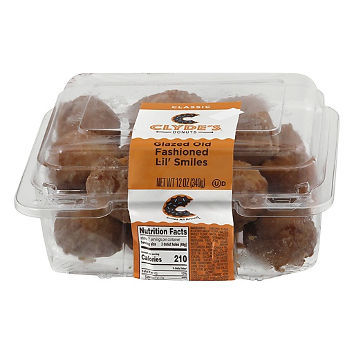 Clyde's Glazed Sour Creme Old Fashioned Donut Holes