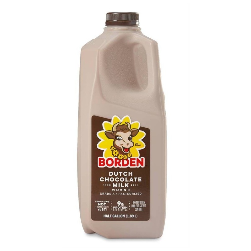 Borden Dutch Chocolate Milk - 0.5gal