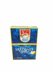 EVA Sardines In Veg. Oil With Lemon