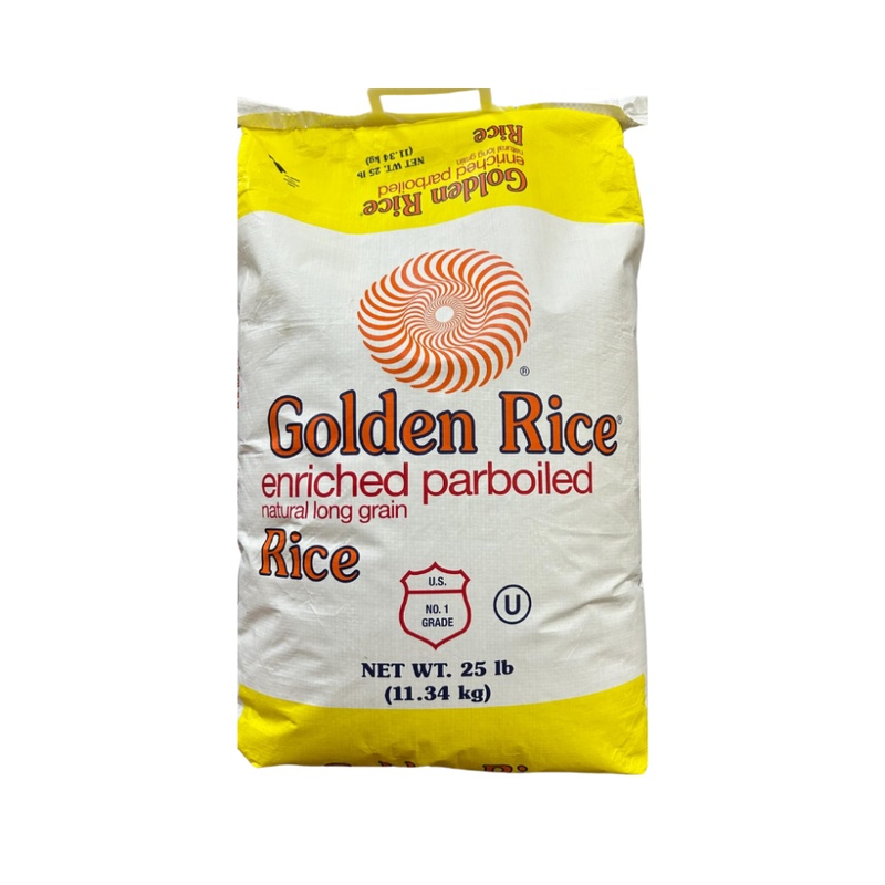 Golden Parboiled Rice 25 Lb