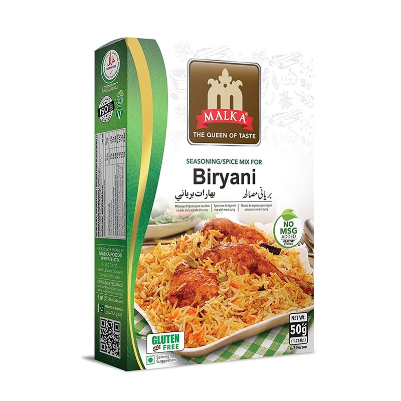 Malka Foods Masala Biryani 50g