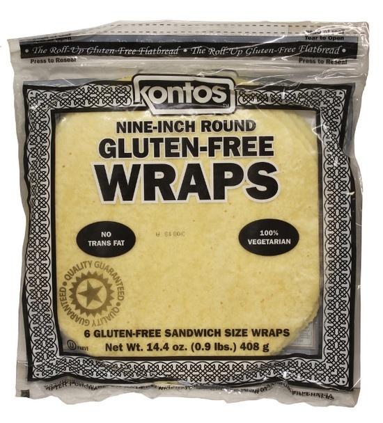 Kontos 9" Gluten Free Wrap