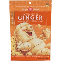 The Ginger People Gin Gins Crystallized Candy 3 5oz Bag