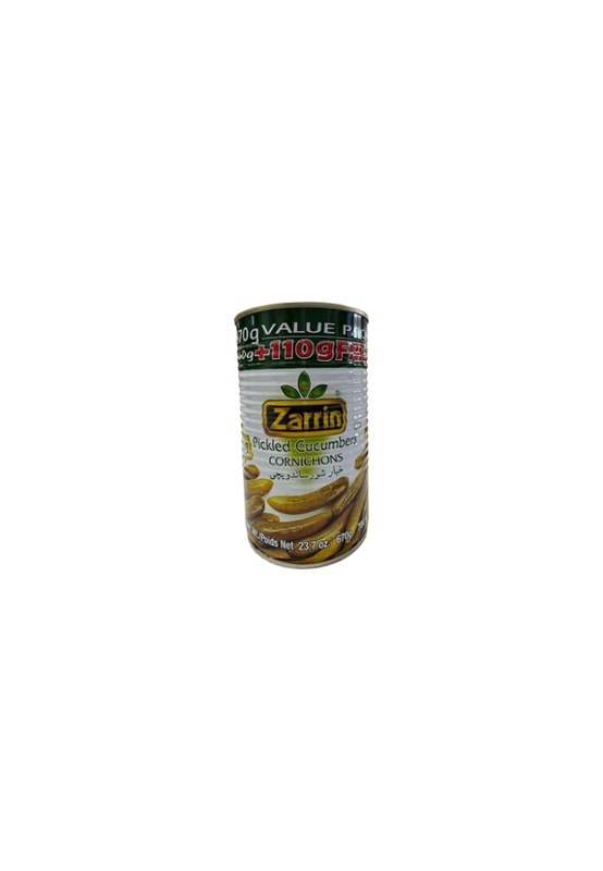 Zarrin Pickled Cucumbers â€“ 670G