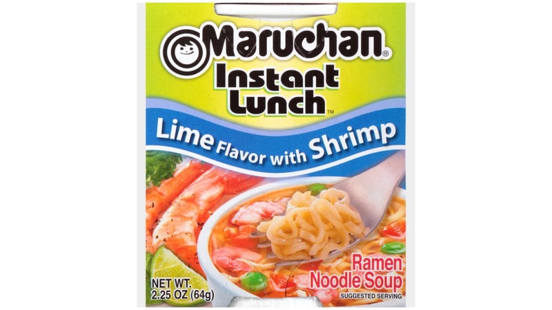 Maruchan Instant Lunch Lime Flavor With Shrimp Ramen Noodle Soup Cup