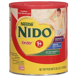 Nido Milk Beverage, Powdered, Toddler, Kinder 1+ 28.2 Oz