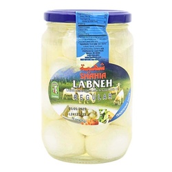 Shahia Labneh Regular Goats Milk Strained Yogurt Balls In Oil 15oz