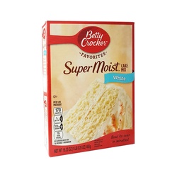Betty Crocker Favorites Super Moist White Cake Mix 14.25 Oz