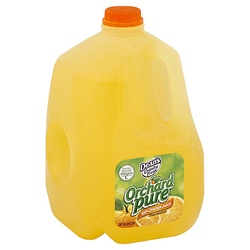 Orchard Pure 100% Orange Juice From Concentrate Gallon Plastic Jug