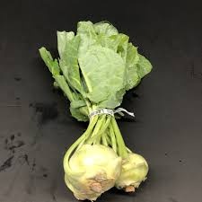 Green Kohlrabi Bunch