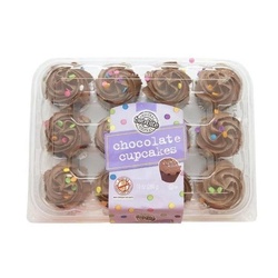Two-Bite Original Chocolate Cupcakes 10 Oz
