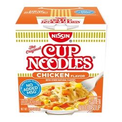 Nissin The Original Cup Noodles Chicken Flavor Ramen Noodle Soup 2.25 Oz