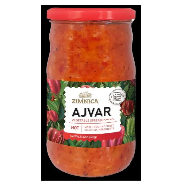 Zimnica Hot Ajvar Roasted Vegetable Spread 670g