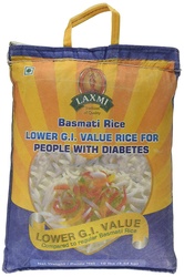 Laxmi Diabetic Friendly Basmati Rice With Lower G.I. Index Value 10 Pounds