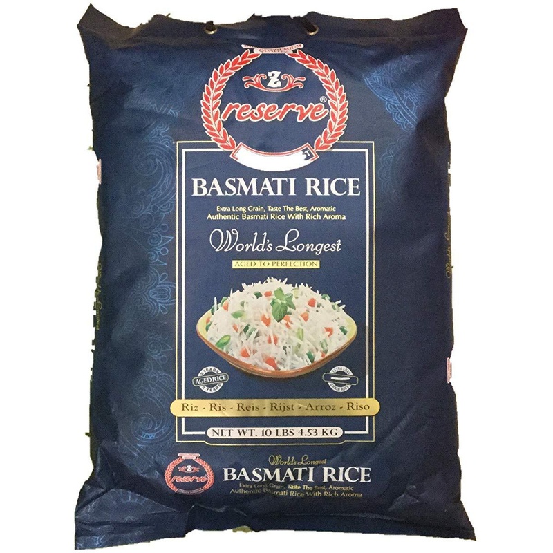 Zafarani Reserve Basmati Rice, 10Lbs