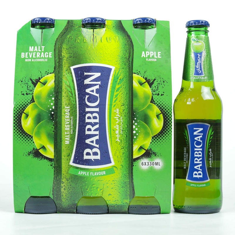 Malt Beverage Barbican Apple Flavor